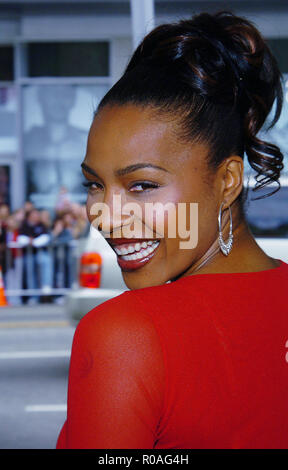 Nona Gaye Ankunft auf dem Polar Express Premiere auf dem Grauman Chinese Theatre in Los Angeles. 11.07.2004. GayeNona 065 Red Carpet Event, Vertikal, USA, Filmindustrie, Prominente, Fotografie, Bestof, Kunst, Kultur und Unterhaltung, Topix Prominente Fashion/Vertikal, Besten, Event in Hollywood Leben - Kalifornien, Roter Teppich und backstage, USA, Film, Stars, Film Stars, TV Stars, Musik, Promis, Fotografie, Bestof, Kunst, Kultur und Unterhaltung, Topix, headshot, vertikal, eine Person aus dem Jahr 2004, Anfrage tsuni@Gamma-USA.com Stockfoto