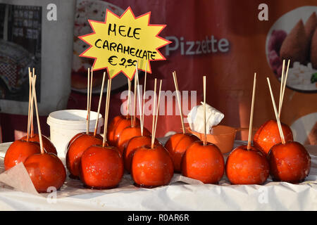 Sagra della Porchetta di Montefalco, ein Sommer essen und Wein event Stockfoto