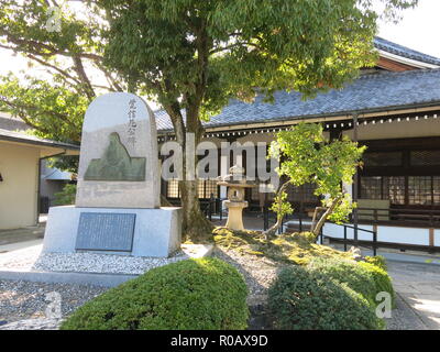 Nishi Hongwanji ist die Mutter Tempel und HQ der Jodo Shinshu Buddhist Tradition; der Komplex umfasst das Otani Hombyo Mausoleum, Kyoto, Japan Stockfoto