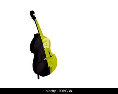 3D-Render von Bass Stockfoto