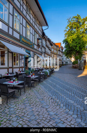 Historische Stadt in Goslar, UNESCO-Weltkulturerbe, Goslar, Harz, Niedersachsen, Deutschland, Europa Stockfoto