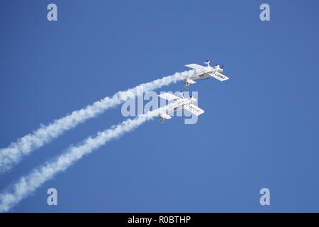 Team Raven (RaVen) Unterhaltung Tausende von Zuschauern an der Bournemouth Air Festival 2018 Stockfoto