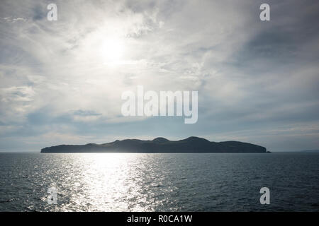 Blick auf den Eintrag Insel im Magdalen Islands, Quebec, Kanada. Stockfoto