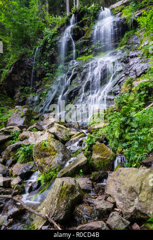 Deutschland, Brillante magische Stimmung bei Zweribach Sturz im schwarzen Wald Natur Landschaft Stockfoto