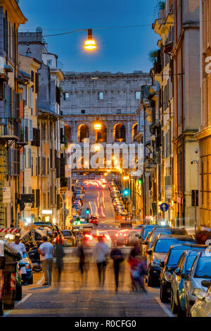 Via Del Boschetto, Rom Italien Stockfoto