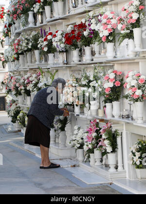 Dia Del Muerto Frigiliana Spanien Stockfoto