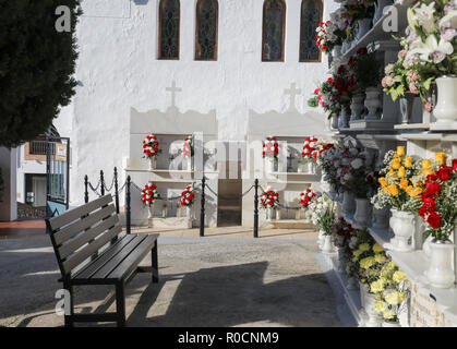 Dia Del Muerto Frigiliana Spanien Stockfoto