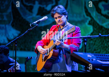 Barcelona, Spanien. 03. November 2018. Konzert von Madeleine Peyroux im Palau de la Música Catalana. Fotograf: Credit: Aitor Rodero Aznarez/Alamy leben Nachrichten Stockfoto