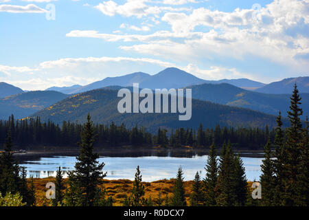 Lake Echo in der Colorado Rocky Mountains Stockfoto