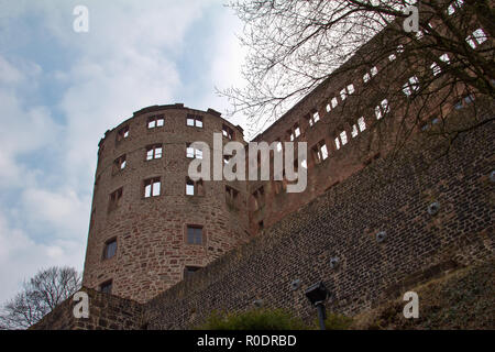 Die Stadt Heidelberg in Deutschland, Fragmente. Stockfoto