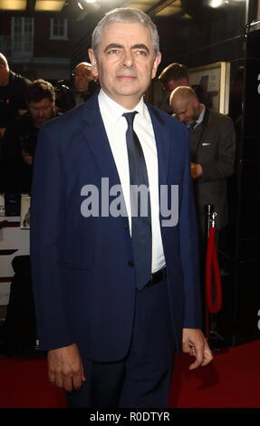 Johnny English schlägt wieder Special Screening im Curzon Mayfair, London Mit: Rowan Atkinson, Wo: London, Vereinigtes Königreich, wenn: 03 Okt 2018 Credit: WENN.com Stockfoto