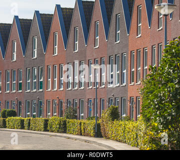 Moderne Mittelschichten Immobilien auf dem Immobilienmarkt in den Niederlanden Stockfoto