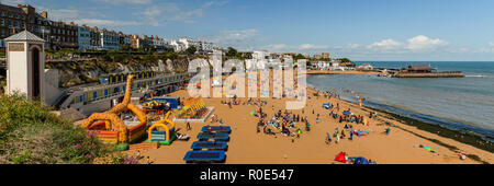 Viking Bay, Broadstairs, England Kent. Stockfoto