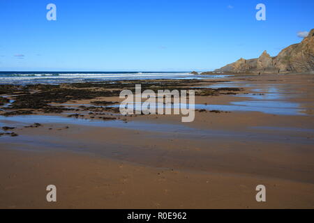 Sandymouth Bay, Bude, Cornwall, England Stockfoto