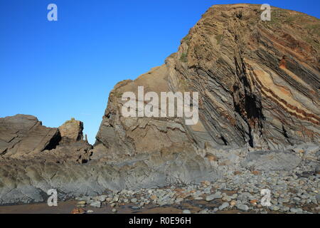 Sandymouth Bay, Bude, Cornwall, England Stockfoto