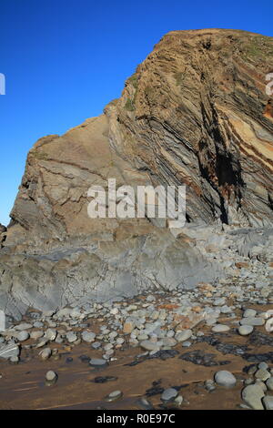 Sandymouth Bay, Bude, Cornwall, England Stockfoto