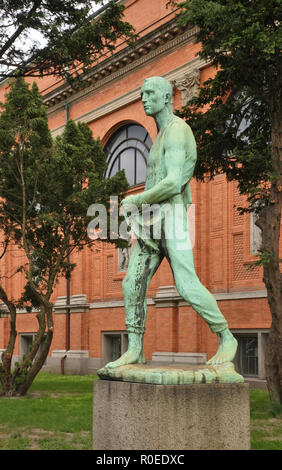 Statue in der Ny Carlsberg Glyptotek in Kopenhagen. Dänemark Stockfoto