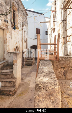 Das alte Dorf von spinazzola in der Region Apulien, Italien Stockfoto