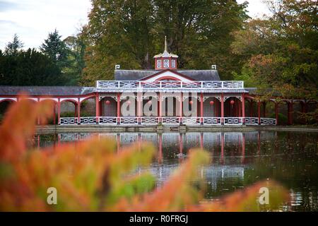 Woburn Abbey und Gärten, Bedford, England Stockfoto