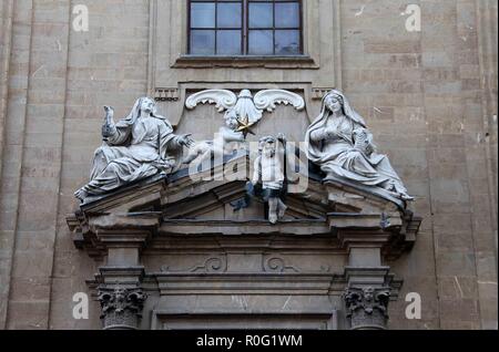 Komplex von San Firenze in Florenz in Italien Stockfoto