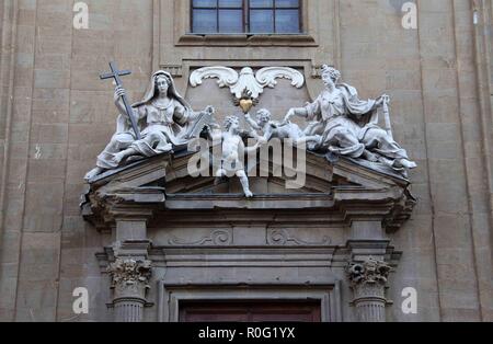 Komplex von San Firenze in Florenz in Italien Stockfoto