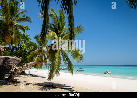 Tropical Island Paradise, Nosy Iranja, Madagaskar. Stockfoto