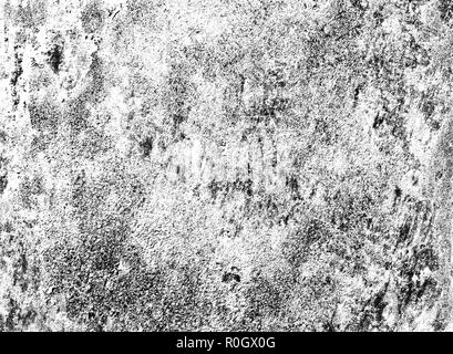 Schwarz und Weiß grunge trendige Metall Hintergrund oder Textur, entsättigt kontrastreiches Bild Stockfoto