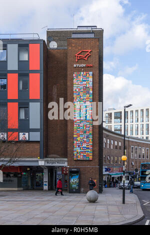 Studie Inn, Wohnheime, die Bereitstellung von Unterkünften, Coventry, West Midlands, UK Stockfoto