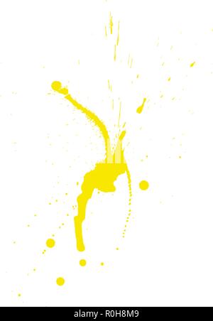 Grunge Muster. Farbe auf Weiß. Vector Illustration. Stock Vektor