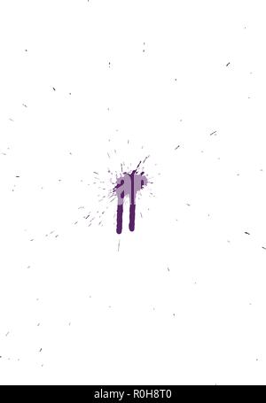 Grunge Muster. Farbe auf Weiß. Vector Illustration. Stock Vektor