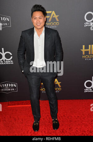 Los Angeles, USA. 04 Nov, 2018. LOS ANGELES, Ca. November 04, 2018: Jon M. Chu am 22. jährlichen Hollywood Film Awards im Beverly Hilton Hotel. Foto: Paul Smith/Alamy leben Nachrichten Stockfoto