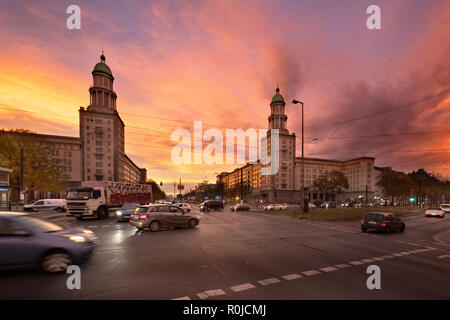 Frankfurter Tor, Friedrichshain, Berlin, Deutschland Stockfoto