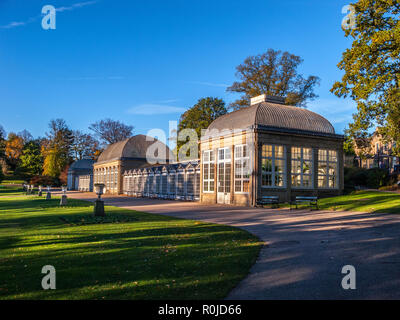 Viktorianische botanischen Pavillons, botanischen Gärten, Sheffield Stockfoto