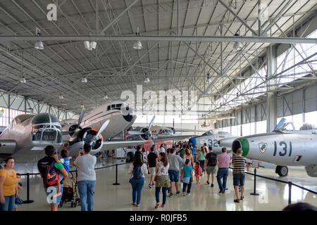 Die Air Museum - Museu do Ar-Aviation Museum der portugiesischen Luftwaffe in Sintra, Portugal, Europa Stockfoto