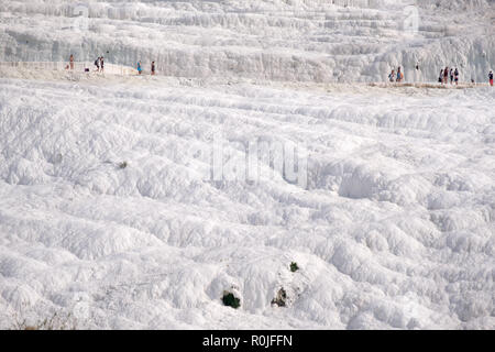 Baumwolle Schloss von Pamukkale, Türkei Stockfoto