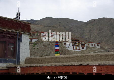 Das kloster Lamayuru in Ladakh, Indien Stockfoto