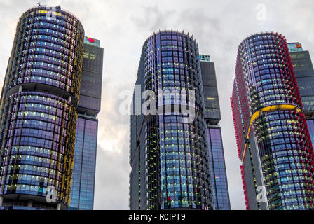 Barangaroo kommerzielle Türme hohes Bürogebäude in Sydney, NSW, Australien. Stockfoto