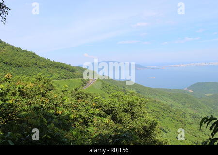 CUA DAI STRAND ZURÜCK UND HAI VAN PASS, Stadt da NANG UND HUE CITY Stockfoto