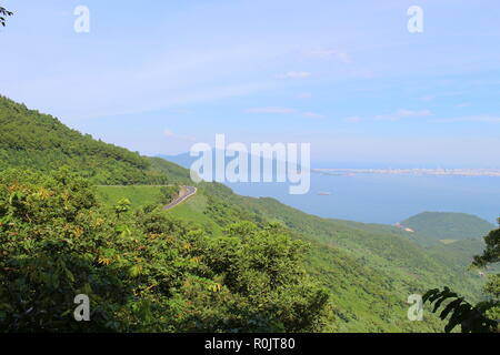 CUA DAI STRAND ZURÜCK UND HAI VAN PASS, Stadt da NANG UND HUE CITY Stockfoto