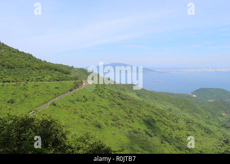 CUA DAI STRAND ZURÜCK UND HAI VAN PASS, Stadt da NANG UND HUE CITY Stockfoto