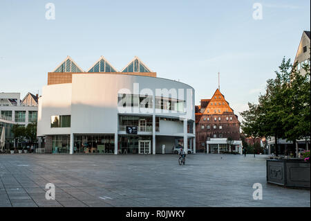 Stadthaus im Stadtzentrum von Ulm, Deutschland Stockfoto