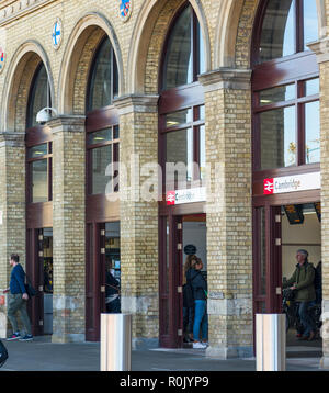 Bahnhof Cambridge ist der wichtigste Bahnhof der Stadt Cambridge im Osten von England. Großbritannien Stockfoto