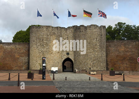 Das Historial de la Grande Guerre (Museum des Großen Krieges) in Peronne, Frankreich. Stockfoto