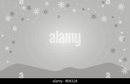 Winter design Hintergrund, Vector Abbildung a Stock Vektor