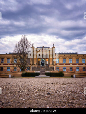 Staatliches Museum Schwerin, gegründet 1882 von Friedrich Franz II., Großherzog von Mecklenburg-Schwerin. Stockfoto