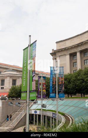 Ronald Reagan Gebäude und International Trade Center Washington DC Stockfoto