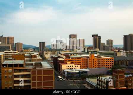 Mit Blick auf Pretoria, Südafrika Stockfoto