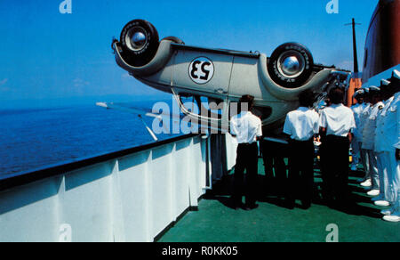 Herbie Goes Bananas, alias: Herbie dreht durch", USA 1980, Regie: Vincent McEveety, Szenenfoto: Käfer Herbie geht über Bord Stockfoto