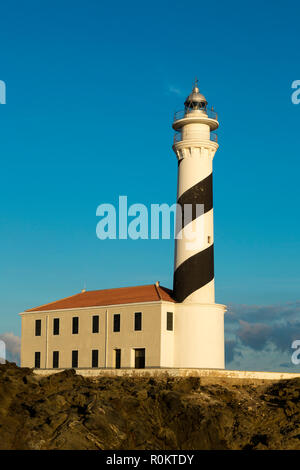 Der Leuchtturm gebaut bt die Architekten Miguel Massenet ist geöffnet seit 1922 Stockfoto