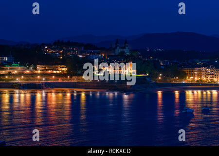 Donostia - San Sebastián Palacio de Miramar Stockfoto